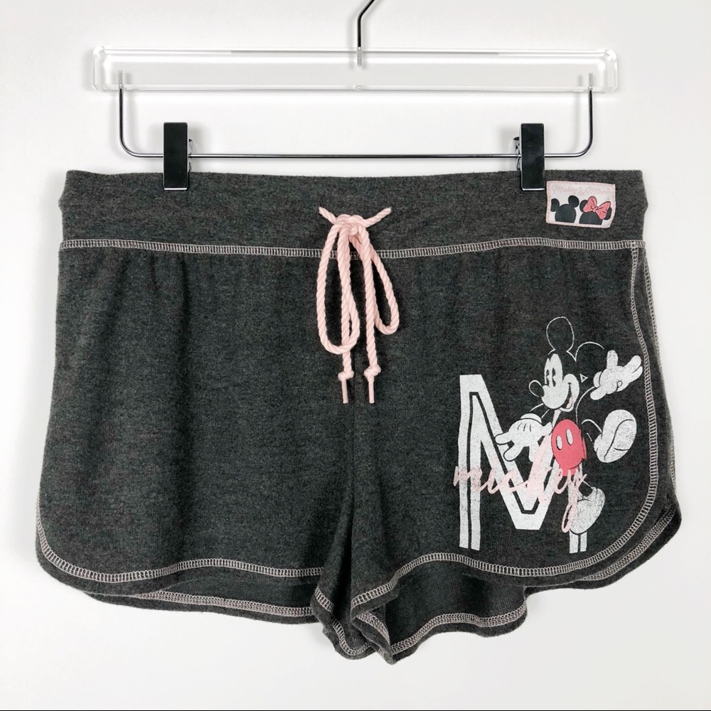 Disney Gray Mickey Mouse Sleepwear Shorts